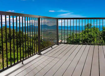 Deck Cable Railing in Rolling Hills, CA