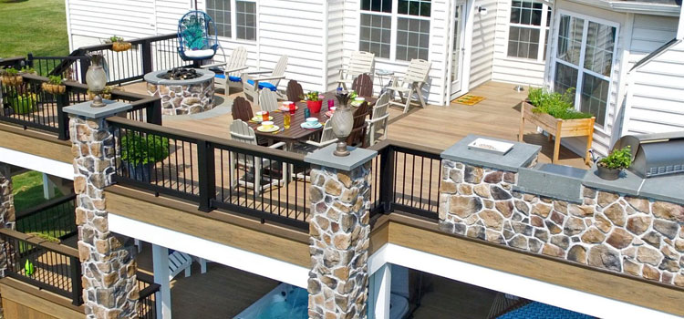 Custom Deck Design Contractors in Rolling Hills, CA