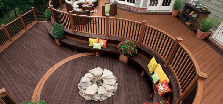 Wood Deck Installation in Rolling Hills, CA